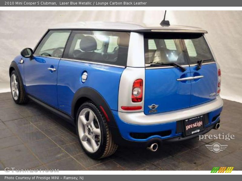 Laser Blue Metallic / Lounge Carbon Black Leather 2010 Mini Cooper S Clubman