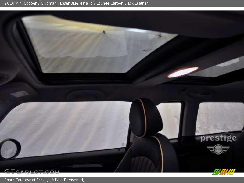Laser Blue Metallic / Lounge Carbon Black Leather 2010 Mini Cooper S Clubman