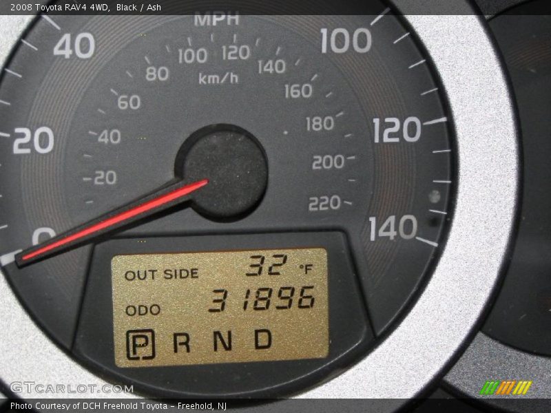 Black / Ash 2008 Toyota RAV4 4WD