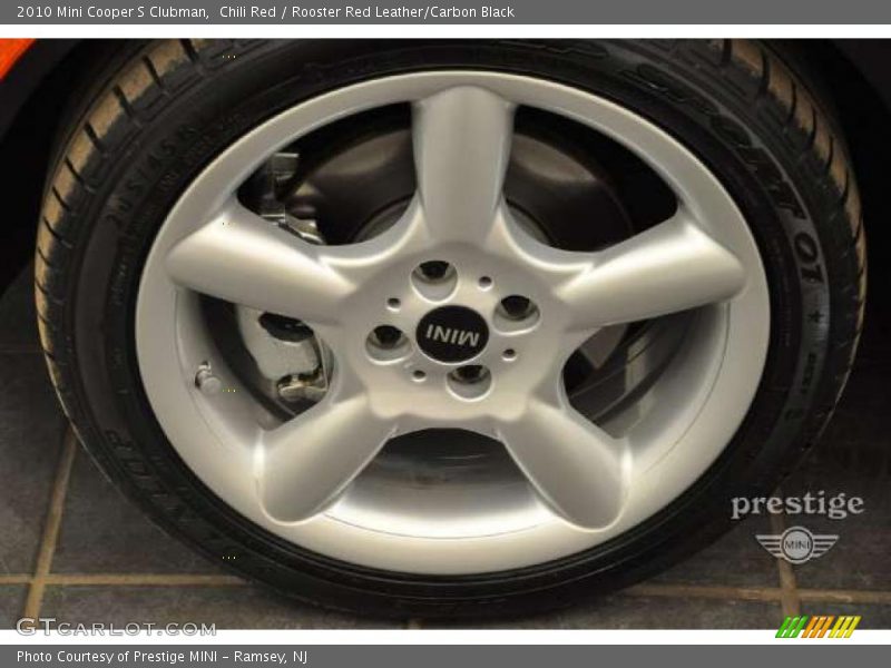 Chili Red / Rooster Red Leather/Carbon Black 2010 Mini Cooper S Clubman
