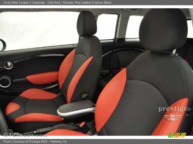 Chili Red / Rooster Red Leather/Carbon Black 2010 Mini Cooper S Clubman