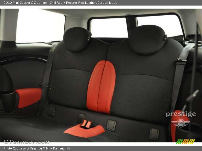 Chili Red / Rooster Red Leather/Carbon Black 2010 Mini Cooper S Clubman