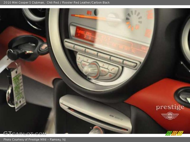 Chili Red / Rooster Red Leather/Carbon Black 2010 Mini Cooper S Clubman