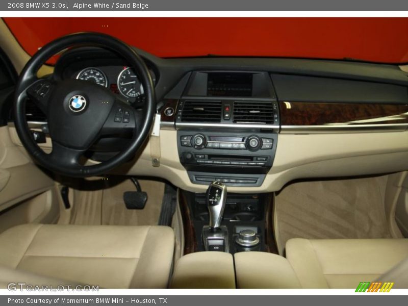 Alpine White / Sand Beige 2008 BMW X5 3.0si