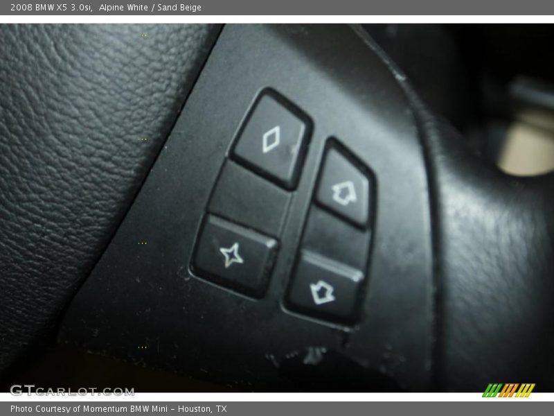 Alpine White / Sand Beige 2008 BMW X5 3.0si
