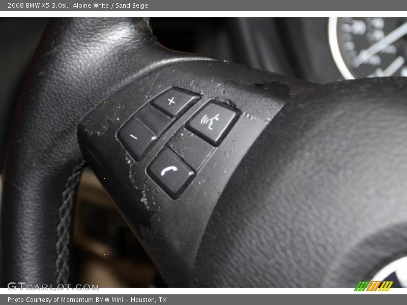 Alpine White / Sand Beige 2008 BMW X5 3.0si