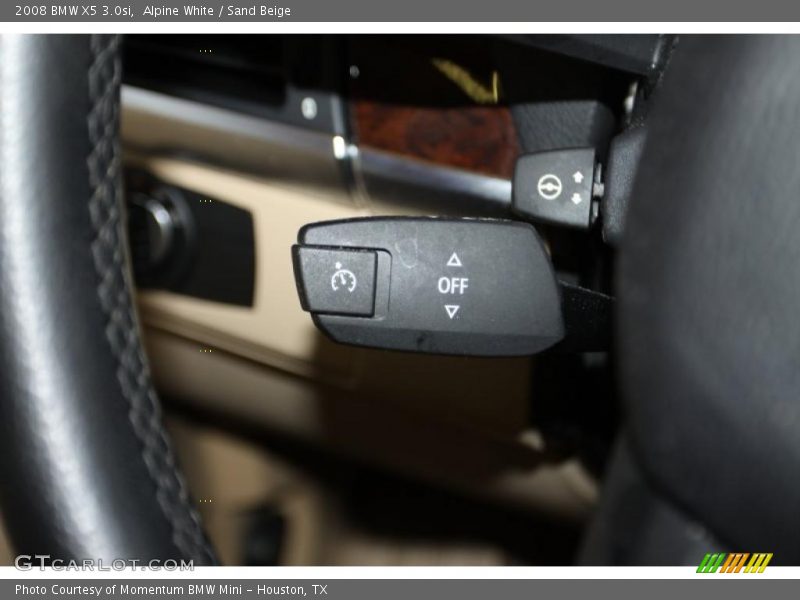 Alpine White / Sand Beige 2008 BMW X5 3.0si