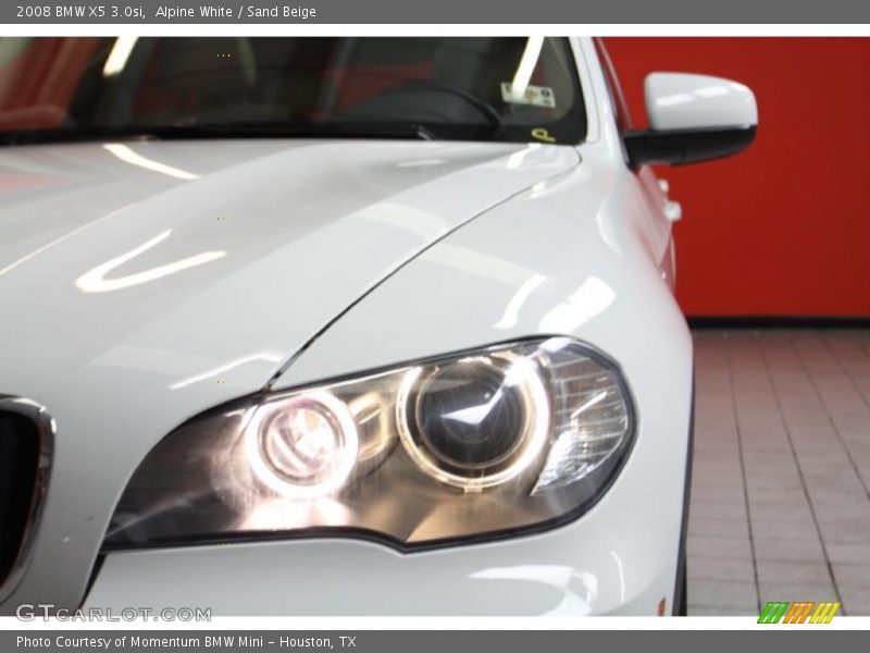 Alpine White / Sand Beige 2008 BMW X5 3.0si