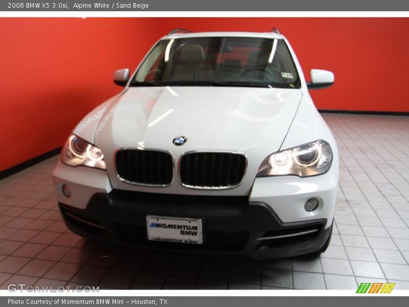 Alpine White / Sand Beige 2008 BMW X5 3.0si