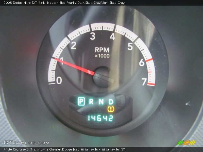 Modern Blue Pearl / Dark Slate Gray/Light Slate Gray 2008 Dodge Nitro SXT 4x4