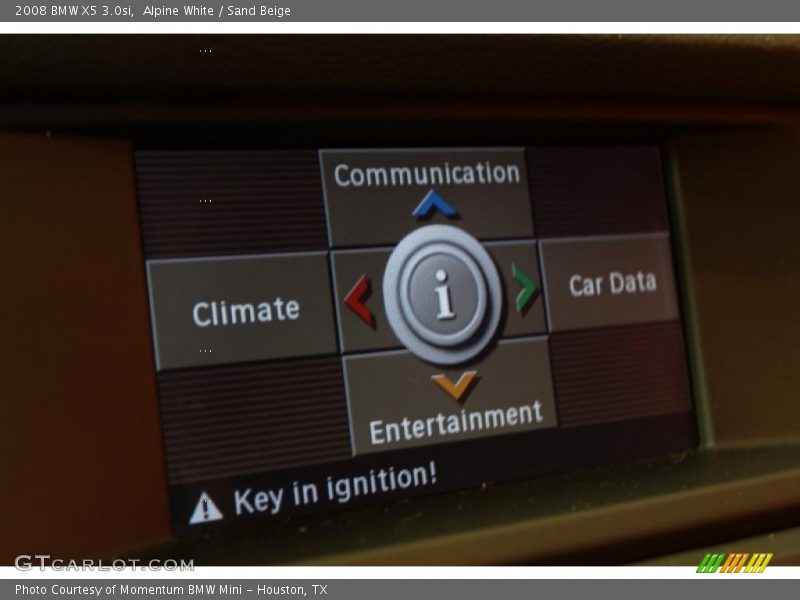 Alpine White / Sand Beige 2008 BMW X5 3.0si