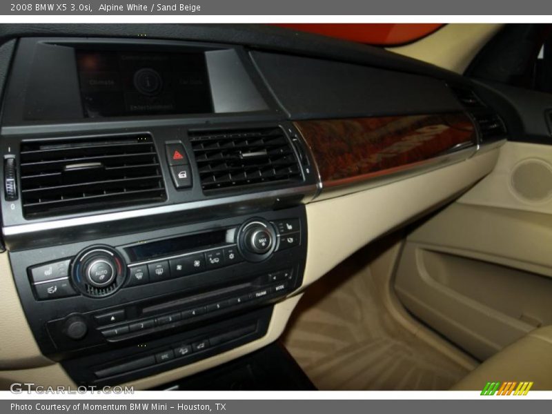 Alpine White / Sand Beige 2008 BMW X5 3.0si