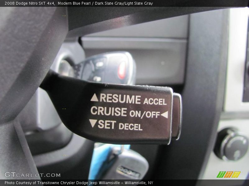 Modern Blue Pearl / Dark Slate Gray/Light Slate Gray 2008 Dodge Nitro SXT 4x4
