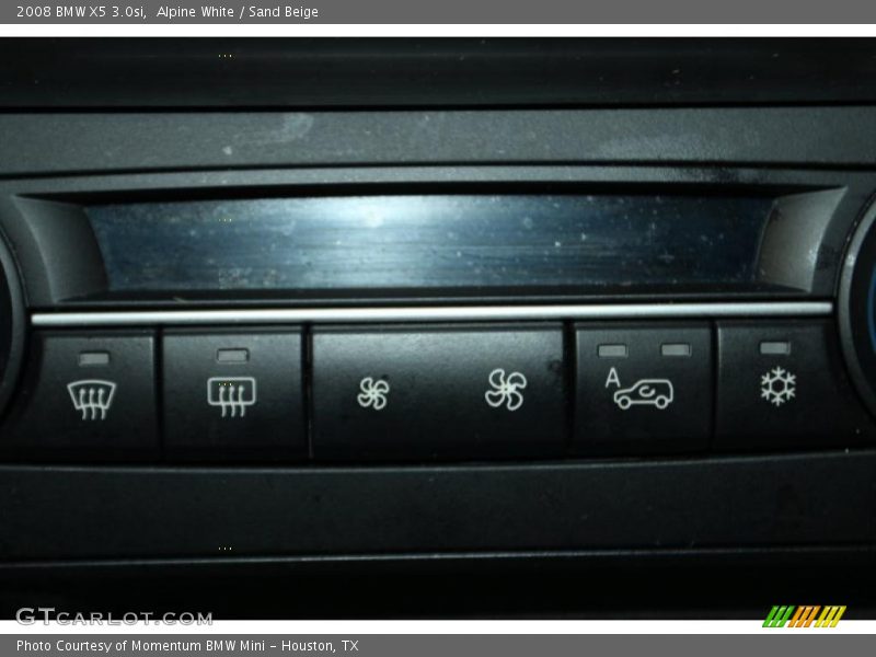 Alpine White / Sand Beige 2008 BMW X5 3.0si
