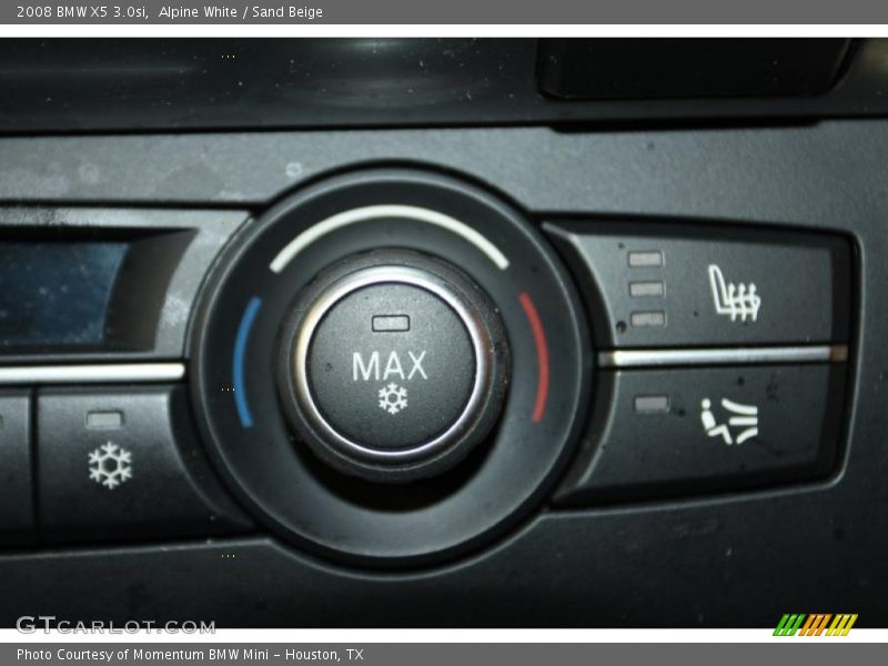 Alpine White / Sand Beige 2008 BMW X5 3.0si