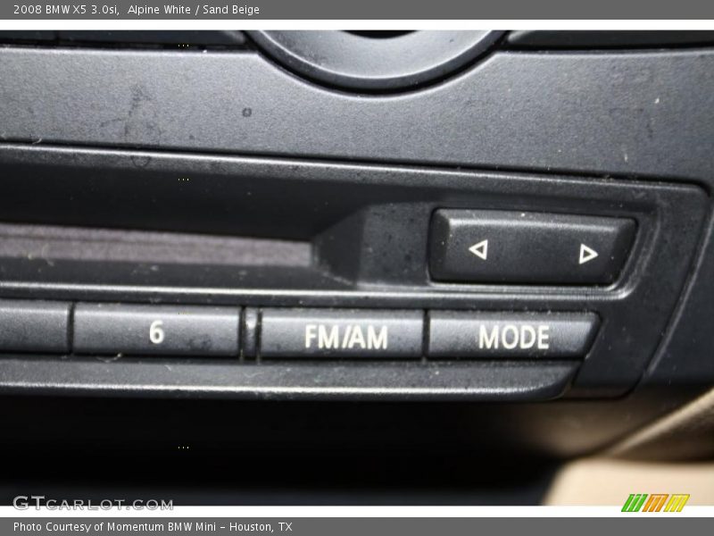 Alpine White / Sand Beige 2008 BMW X5 3.0si