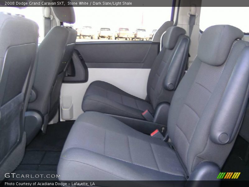 Stone White / Dark Slate/Light Shale 2008 Dodge Grand Caravan SXT