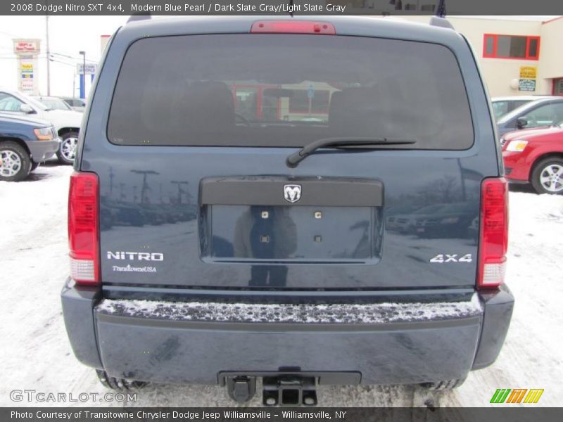 Modern Blue Pearl / Dark Slate Gray/Light Slate Gray 2008 Dodge Nitro SXT 4x4