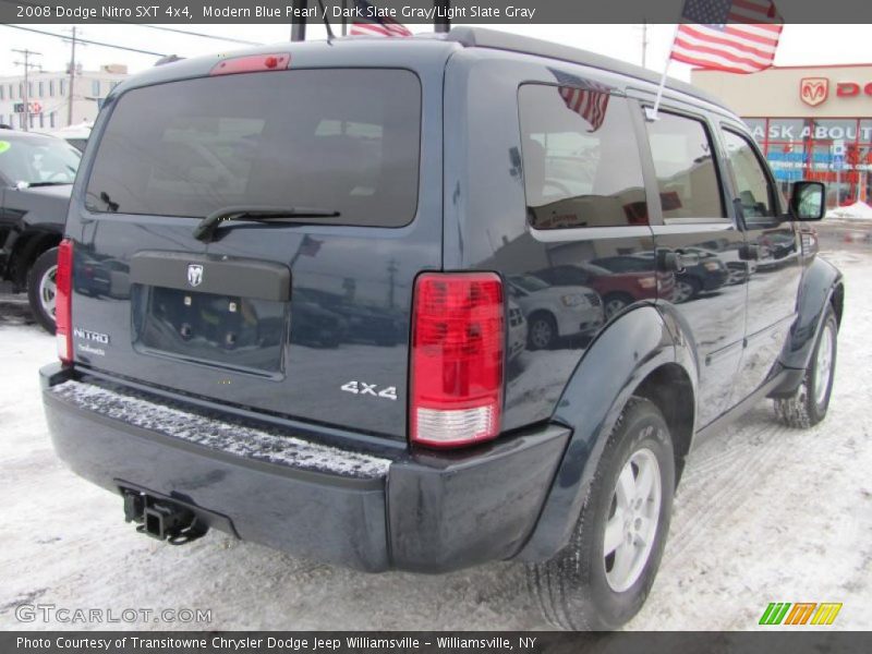 Modern Blue Pearl / Dark Slate Gray/Light Slate Gray 2008 Dodge Nitro SXT 4x4