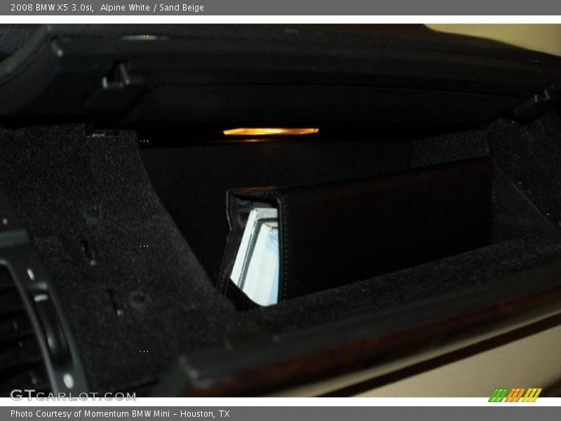 Alpine White / Sand Beige 2008 BMW X5 3.0si