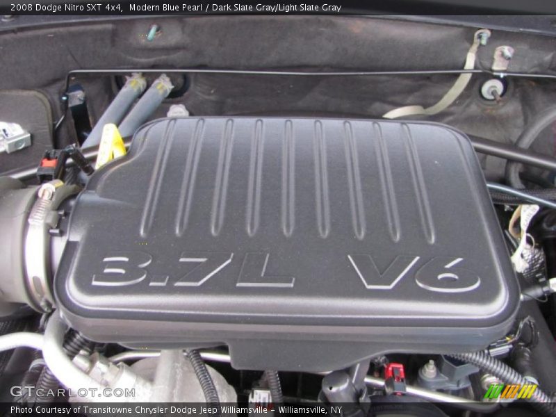 Modern Blue Pearl / Dark Slate Gray/Light Slate Gray 2008 Dodge Nitro SXT 4x4