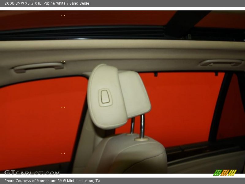 Alpine White / Sand Beige 2008 BMW X5 3.0si
