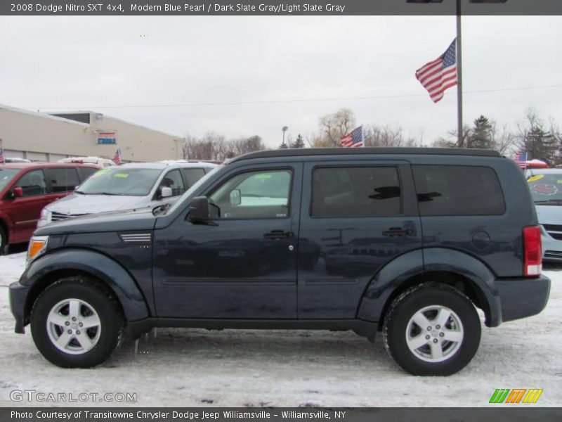 Modern Blue Pearl / Dark Slate Gray/Light Slate Gray 2008 Dodge Nitro SXT 4x4