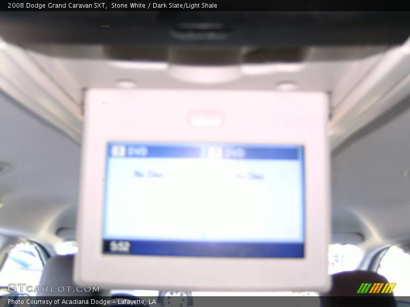 Stone White / Dark Slate/Light Shale 2008 Dodge Grand Caravan SXT