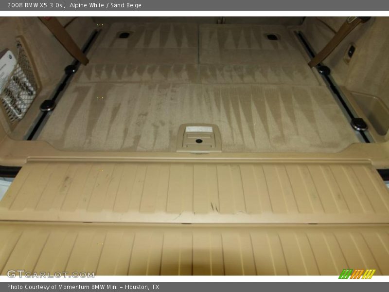 Alpine White / Sand Beige 2008 BMW X5 3.0si