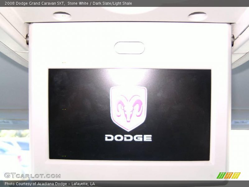 Stone White / Dark Slate/Light Shale 2008 Dodge Grand Caravan SXT
