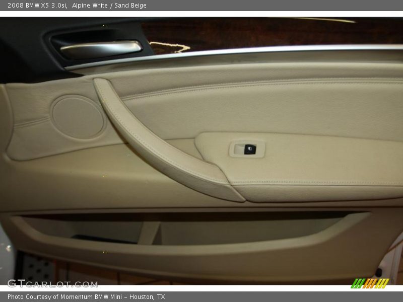 Alpine White / Sand Beige 2008 BMW X5 3.0si