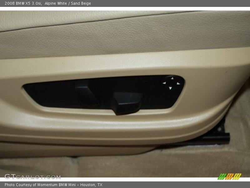 Alpine White / Sand Beige 2008 BMW X5 3.0si