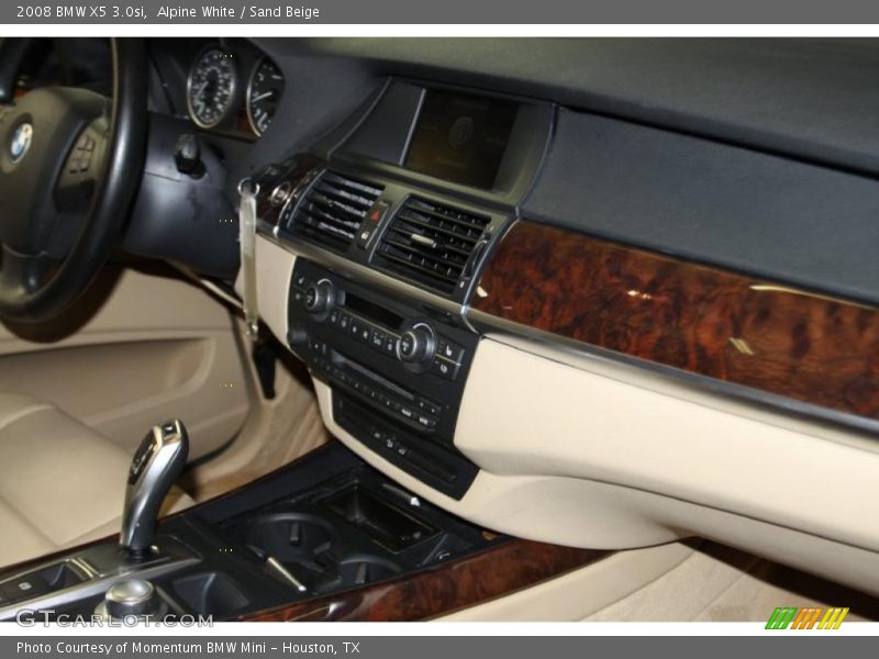 Alpine White / Sand Beige 2008 BMW X5 3.0si
