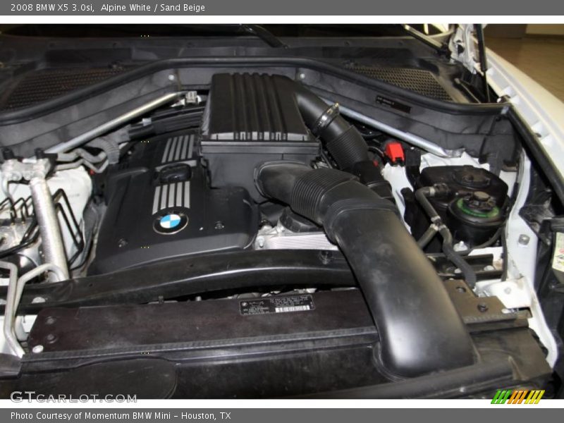 Alpine White / Sand Beige 2008 BMW X5 3.0si