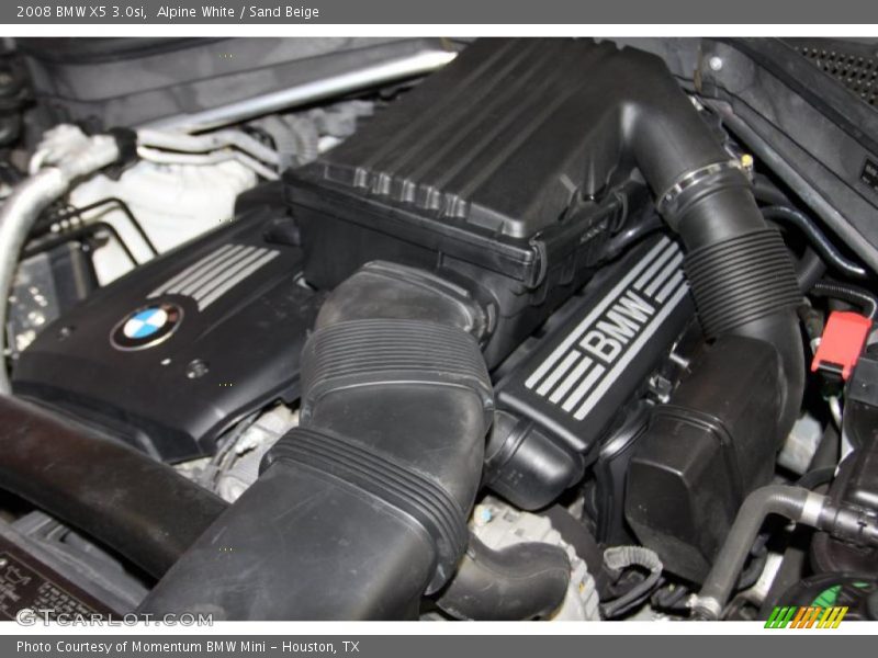 Alpine White / Sand Beige 2008 BMW X5 3.0si