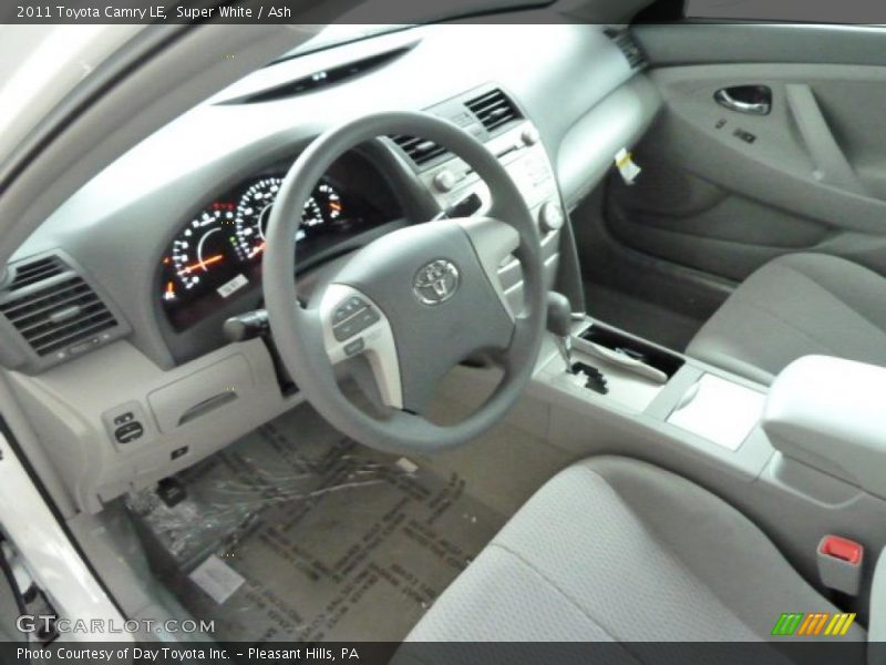 Super White / Ash 2011 Toyota Camry LE