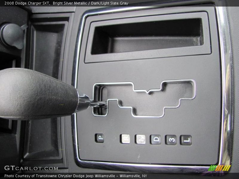 Bright Silver Metallic / Dark/Light Slate Gray 2008 Dodge Charger SXT