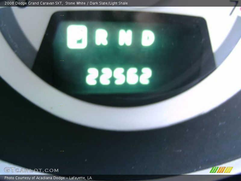 Stone White / Dark Slate/Light Shale 2008 Dodge Grand Caravan SXT