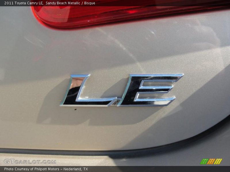 Sandy Beach Metallic / Bisque 2011 Toyota Camry LE