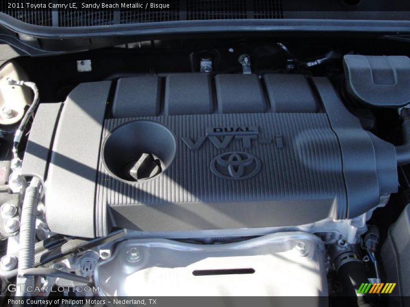 Sandy Beach Metallic / Bisque 2011 Toyota Camry LE