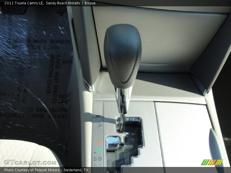 Sandy Beach Metallic / Bisque 2011 Toyota Camry LE