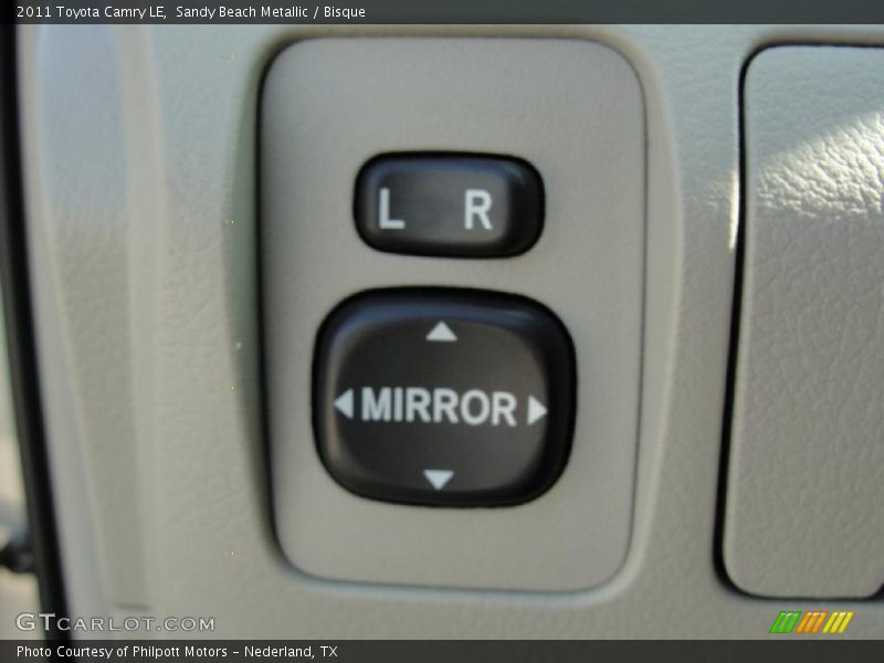 Sandy Beach Metallic / Bisque 2011 Toyota Camry LE