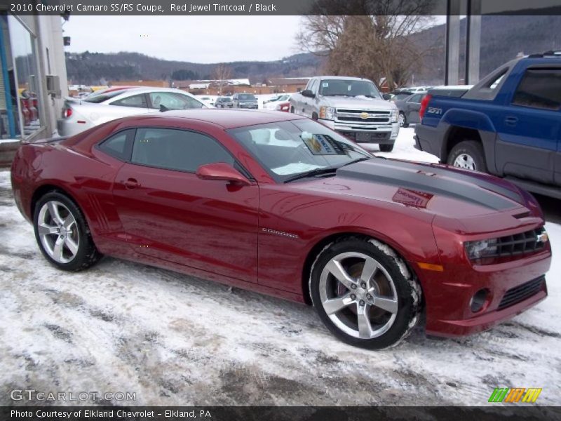 Red Jewel Tintcoat / Black 2010 Chevrolet Camaro SS/RS Coupe