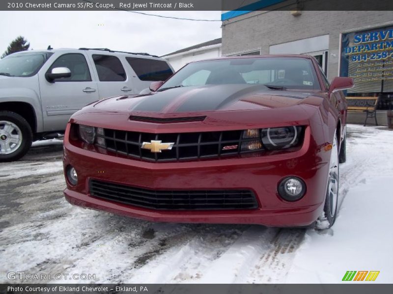 Red Jewel Tintcoat / Black 2010 Chevrolet Camaro SS/RS Coupe