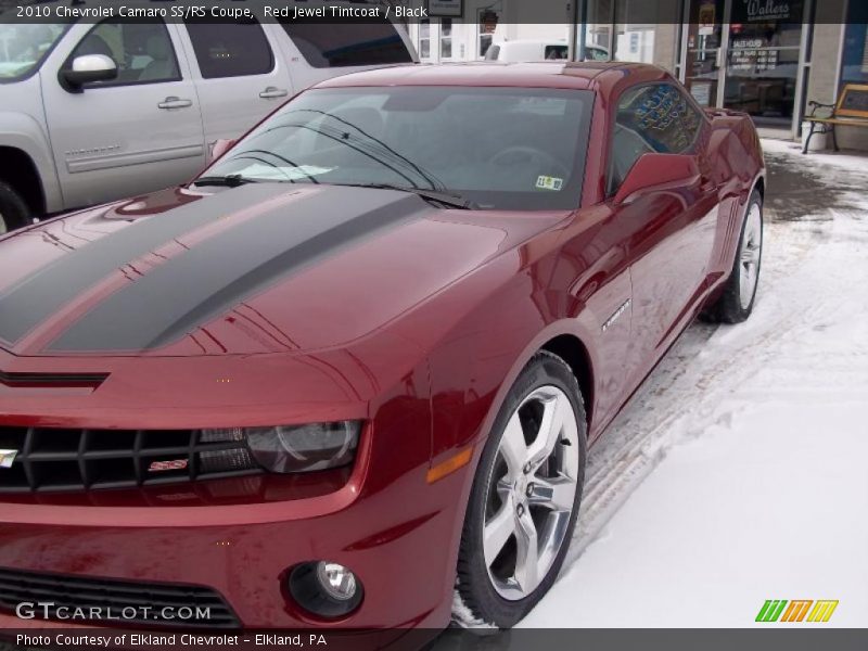 Red Jewel Tintcoat / Black 2010 Chevrolet Camaro SS/RS Coupe