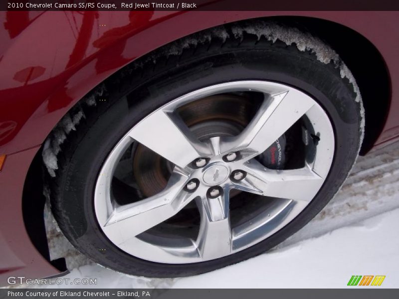 Red Jewel Tintcoat / Black 2010 Chevrolet Camaro SS/RS Coupe