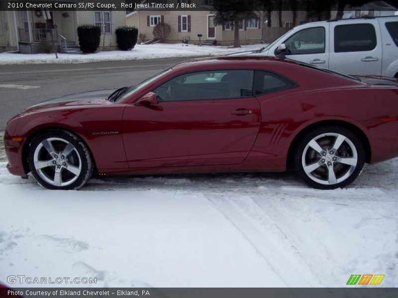 Red Jewel Tintcoat / Black 2010 Chevrolet Camaro SS/RS Coupe