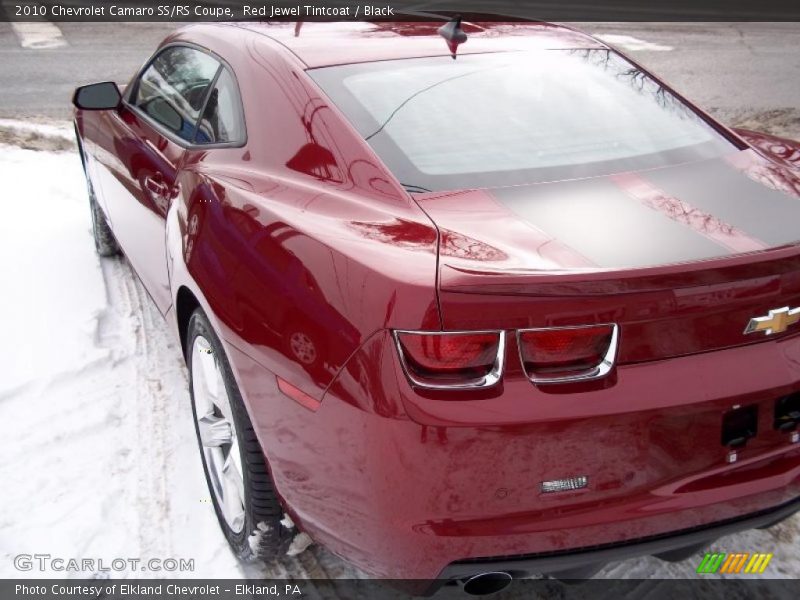 Red Jewel Tintcoat / Black 2010 Chevrolet Camaro SS/RS Coupe