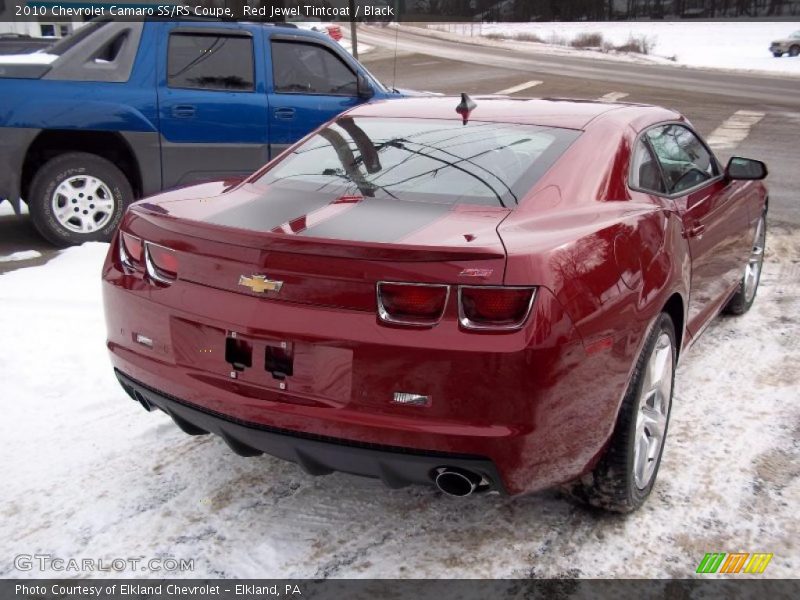 Red Jewel Tintcoat / Black 2010 Chevrolet Camaro SS/RS Coupe