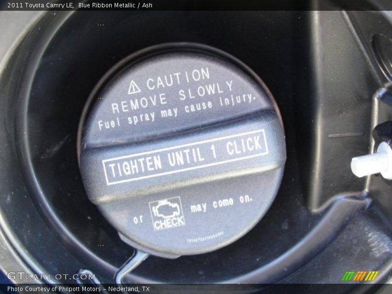 Blue Ribbon Metallic / Ash 2011 Toyota Camry LE
